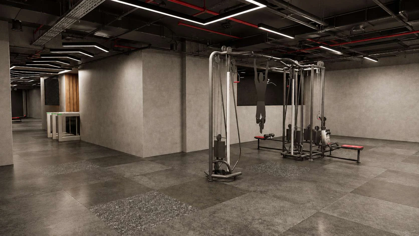 Multi-Station Cable Jungle Gym