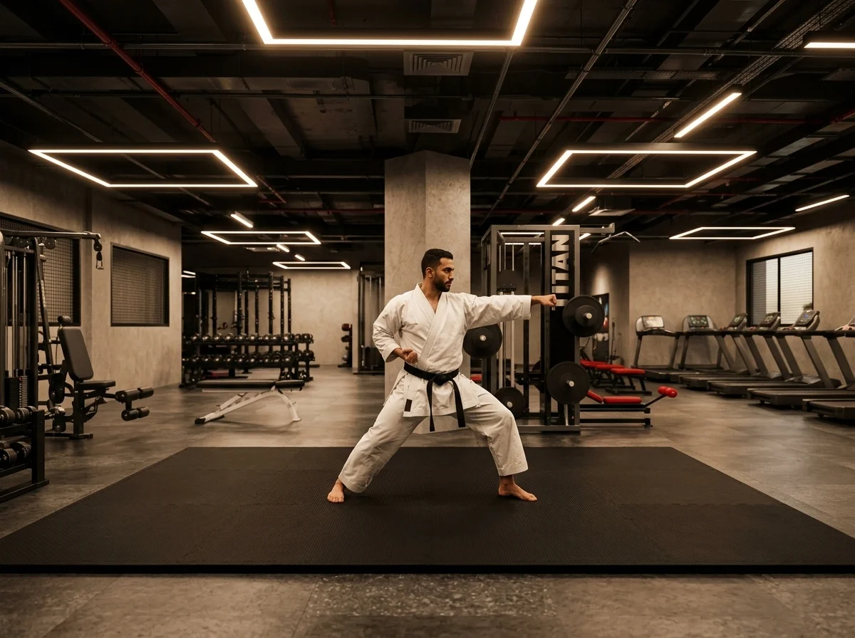 Karate Training at Today's Fit Gym