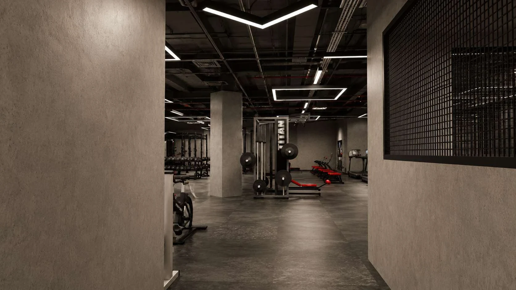 Personal Training Bay at Today's Fit Gym
